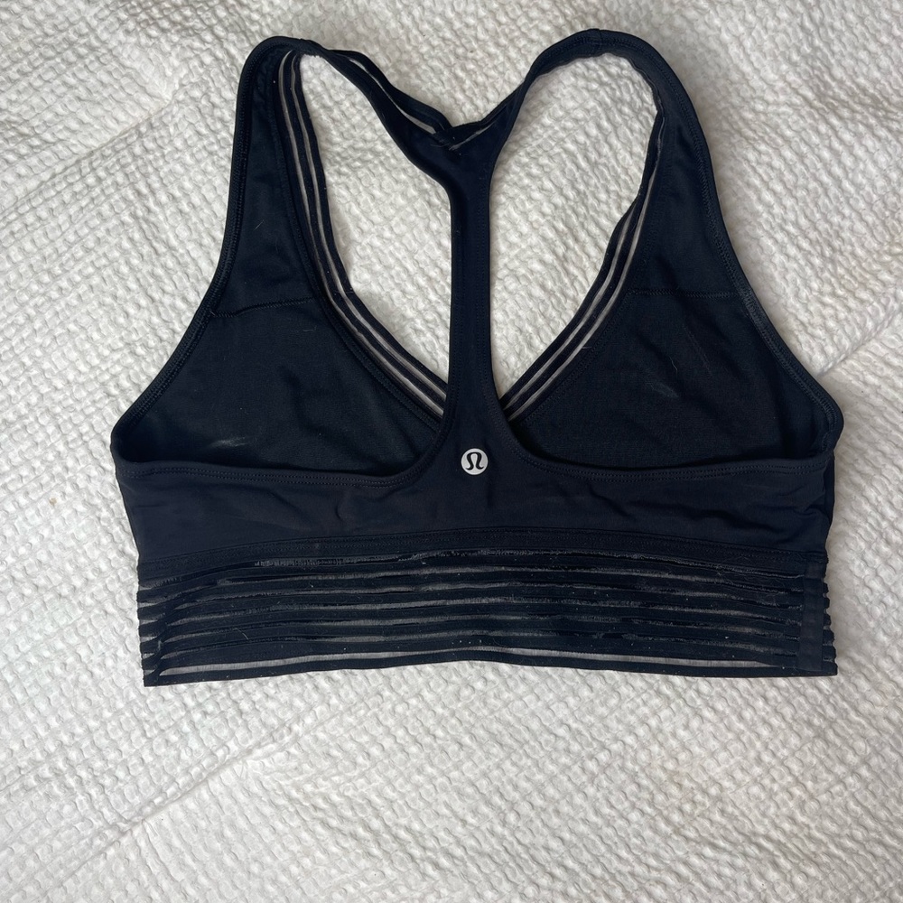 Lululemon sports bra (see through lining)